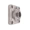 Bailey Stainless Steel 4-Bolt Flange Bearings: 1 1/4 in. I.D., SUCSF 206-20 Bearing No., Set Screw Collar 152406 - alternate 3